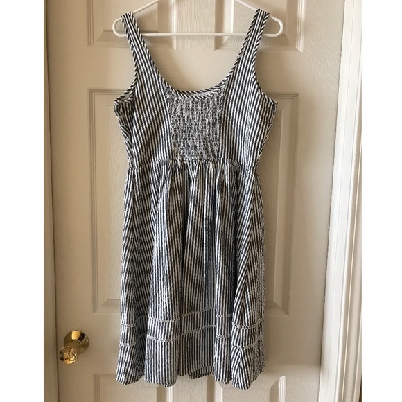 Old Navy Dresses & Skirts - Blue and White Stripe Dress